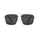 Очки Family Optic S4041 C3 пилот серебряные  с черным