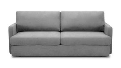Диван Стелф ЭКО Velutto 52 210*109*90 см, серый Велютто Еврокнижка Фиеста