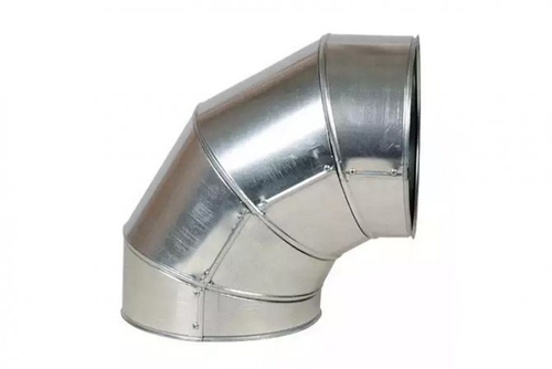 Кожух защитный изоляции отвод оцинкованный КЗИО 525/90/4/0,5