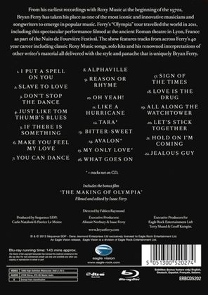 Bryan Ferry / Nuits De Fourviere - Live In Lyon (Deluxe Edition)(Blu-ray+CD)