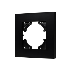 Рамка пластиковая FRM-PERIO-PL-1-BK (Arlight, -) 049689