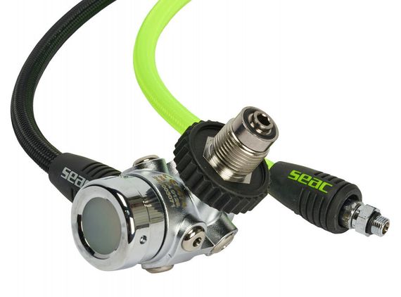 Комплект регулятор и октопус Seac IT500 set ICE DIN 300 BAR холодноводный