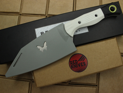 Нож Benchmade Station Knife - белая рукоять G10 , клинок стоунвош