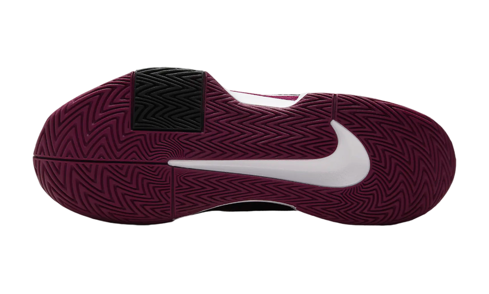 Мужские кроссовки теннисные Nike Zoom GP Challenge Pro - черный