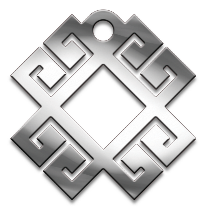 Амулет Славянский № 45 Луна, медицинская сталь