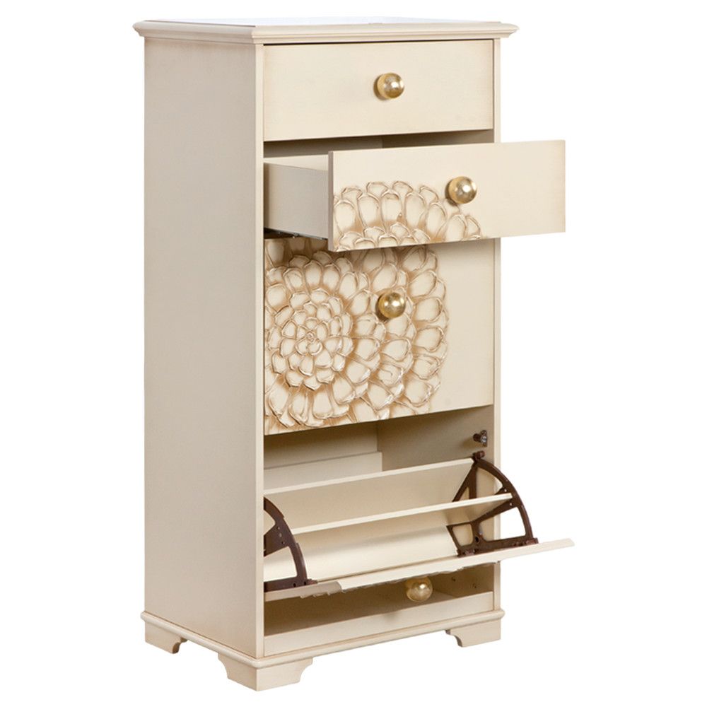 Тумба для обуви Heri 4 Айвори