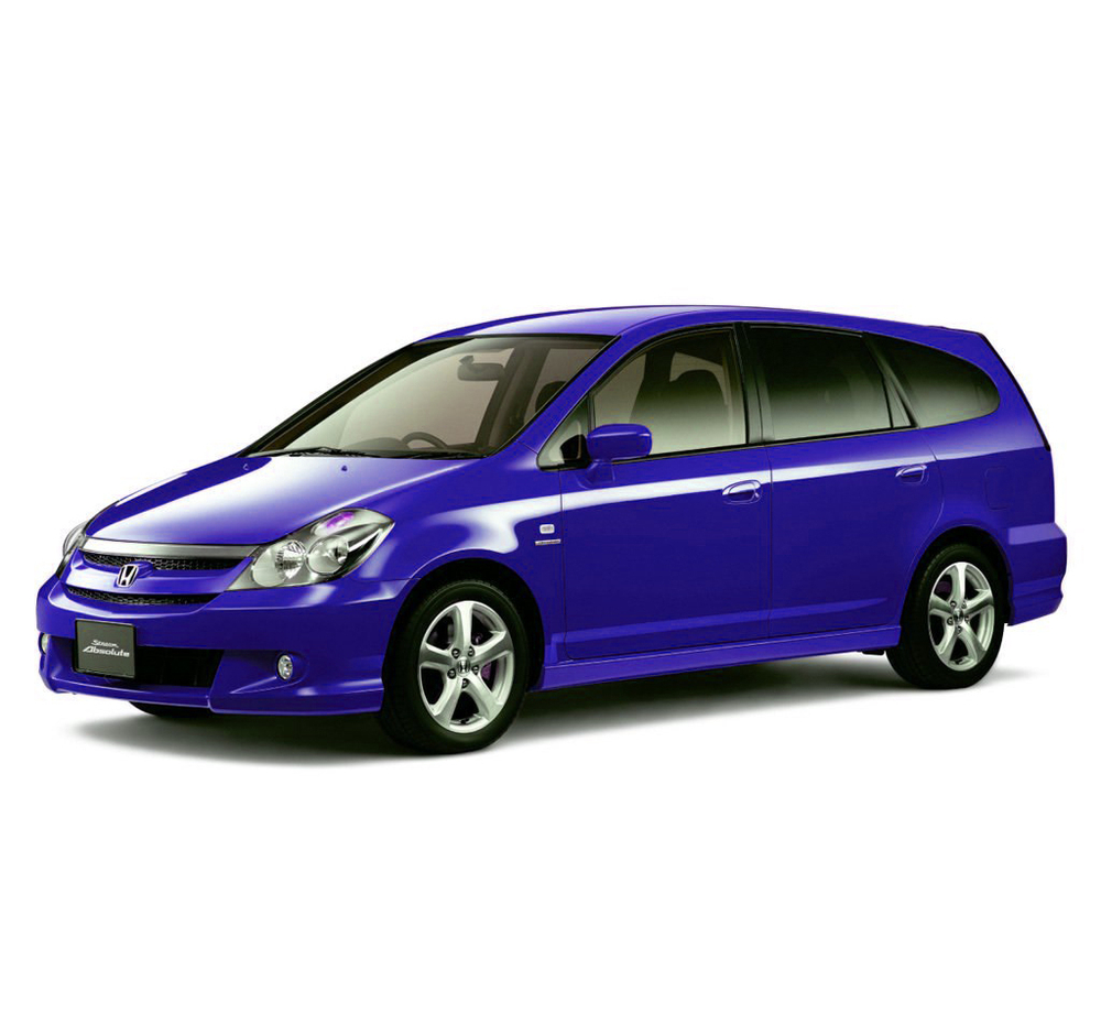 Honda Stream 1 поколение (10.2000 - 06.2006) с выпуклым тоннелем, 4WD, правый руль