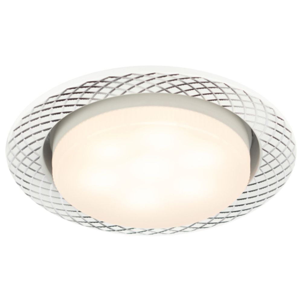 Светильник встраиваемый ЭРА KL 76 AL/WH/1 под лампу GX53 белый | 