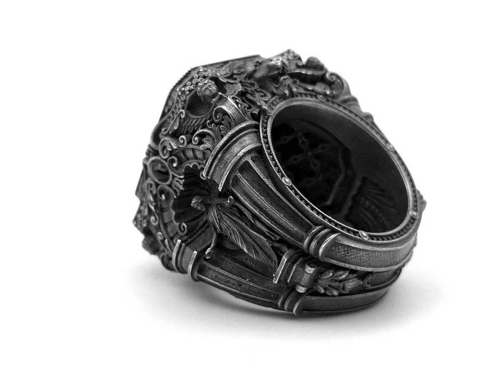 Перстень из серебра "Story" AZR-080