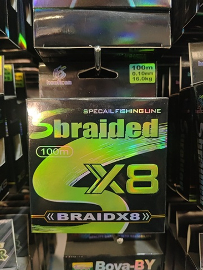 плетенка 8Х 100М SBRAIDED，HOOLICAN