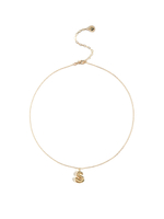 Колье с буквой