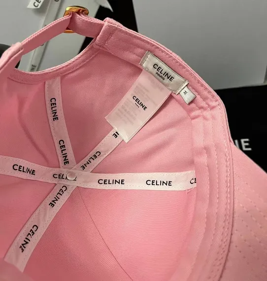 Бейсболка CELINE из хлопка, розовый