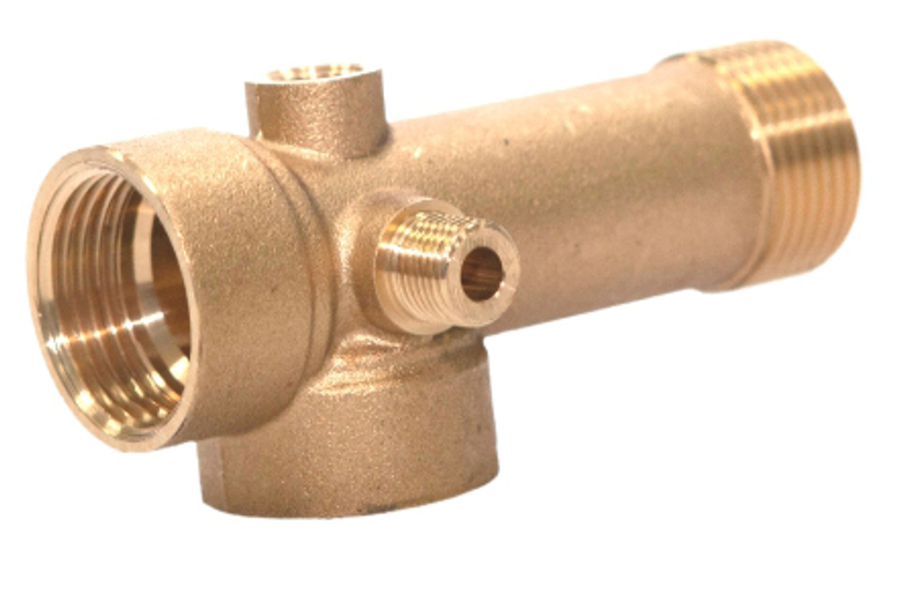 Штуцер 5-и выводной ВН+НР для насосной станции (латунь) L-110 мм ETERNA