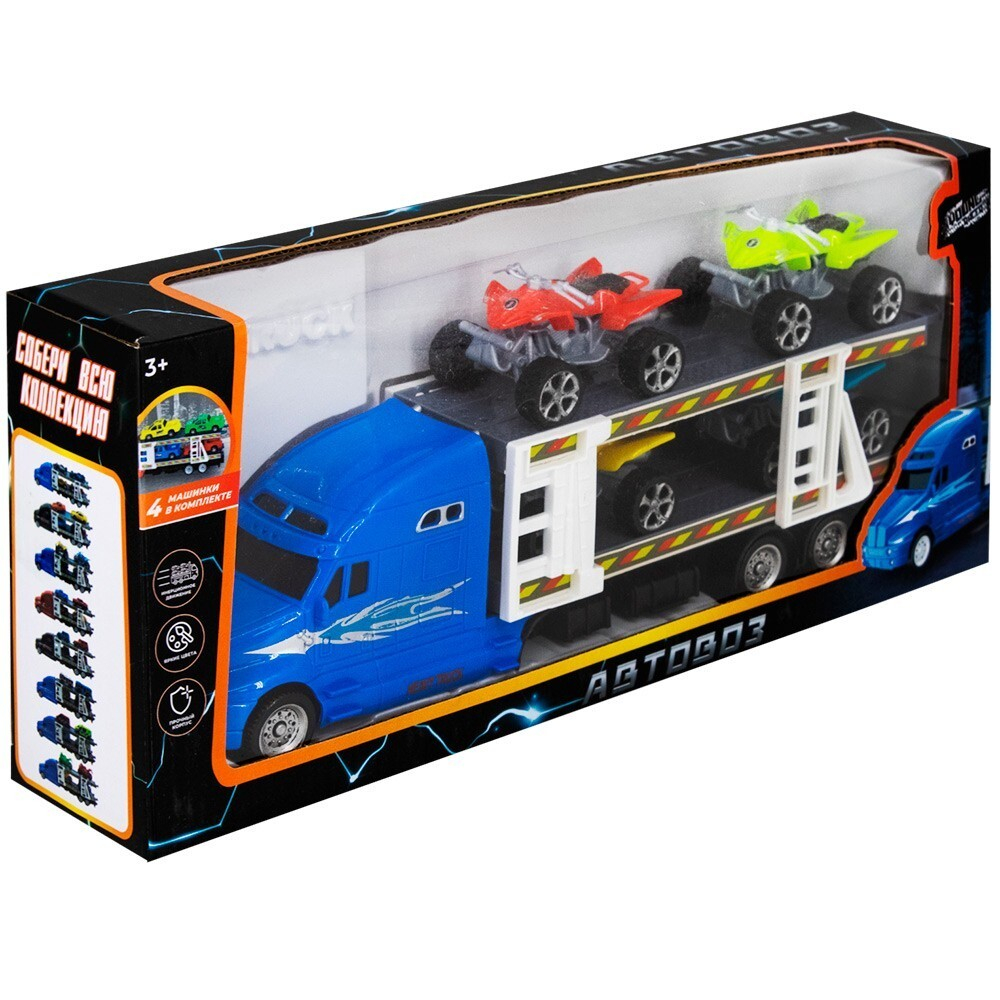 Автовоз инерционный Young Racer MK666-09J в коробке