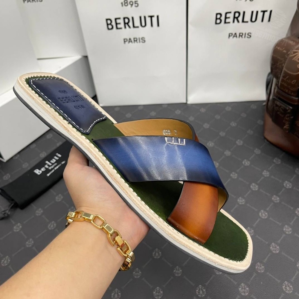 Шлепанцы Berluti