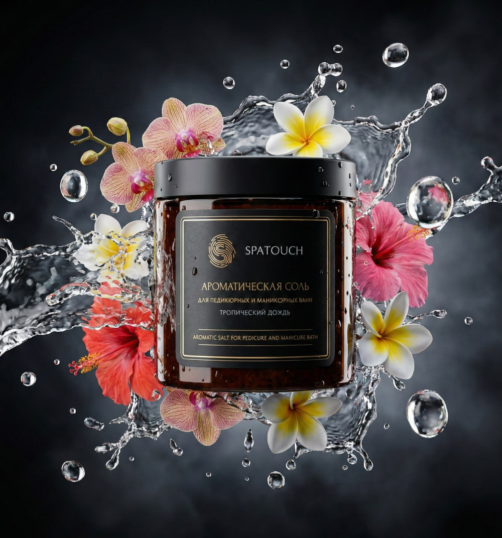 Соль ароматическая для педикюрных и маникюрных ванн