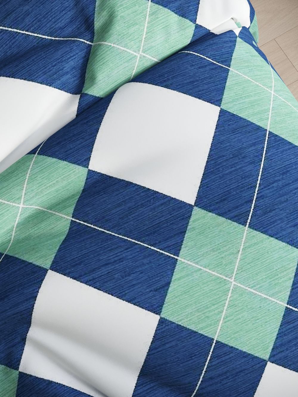 Простынь на резинке Полисатин Мечта "Ноктюрн" 160x200 см