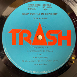 Винтажная виниловая пластинка LP Deep Purple In Concert (Japan 1980) (Obi) Strange Kind Of Woman
