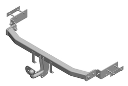 Фаркоп для Kia Sorento 2009-2012 Тип шара: A. Нагрузки: 1250/75 кг, KI 17