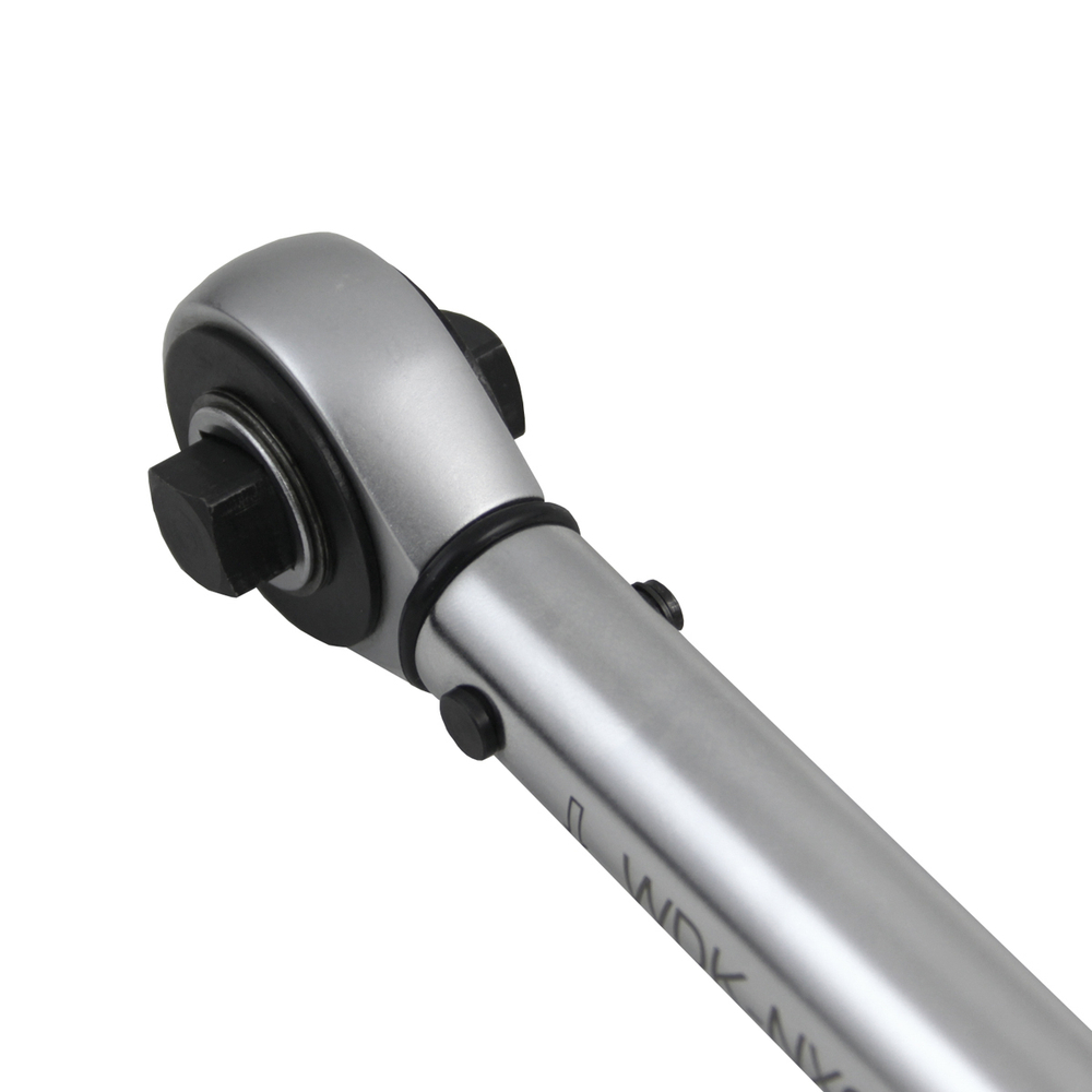 WDK-NX20210 Динамометрический ключ 20-210 Нм, трещотка с проходным приводным квадратом 1/2"