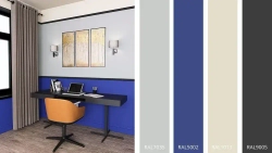 Краска для мебели и дерева без запаха Светло-серый 1,5л