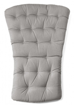 Лаунж-кресло пластиковое с подушкой Nardi Folio, антрацит, серый