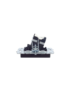 Розетка компьютерная СП RJ45 кат.5E BRITE РК10-БрЧ механизм черн. IEK BR-K10-1-K02