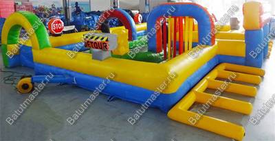 Надувная трасса "Гран-При", 9*6*2,5 м