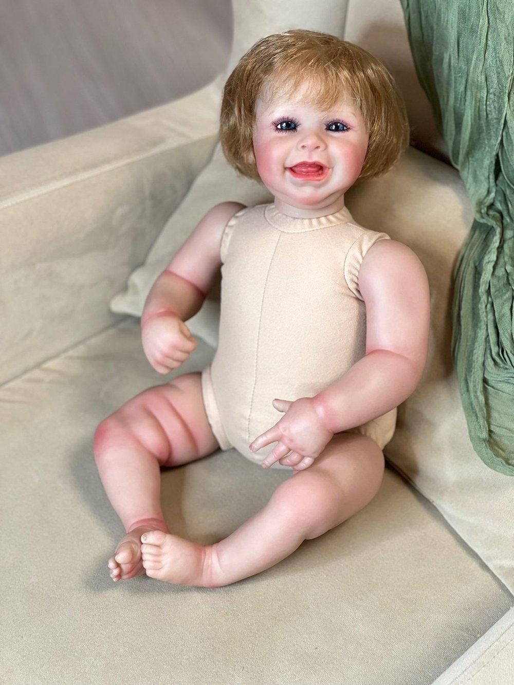 Кукла Реборн мягконабивная 50см в пакете (FA-749)