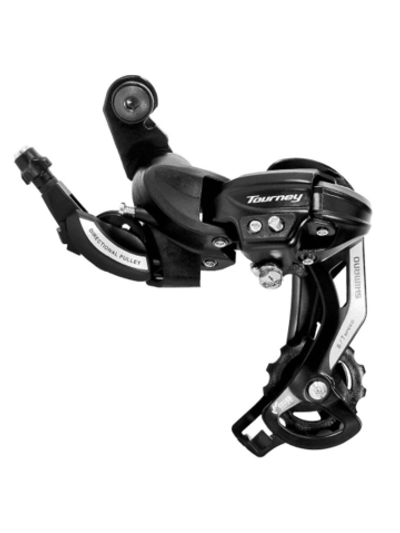 Переключатель задний Shimano Tourney TY500 6/7ск крепление на петух ERDTY500D