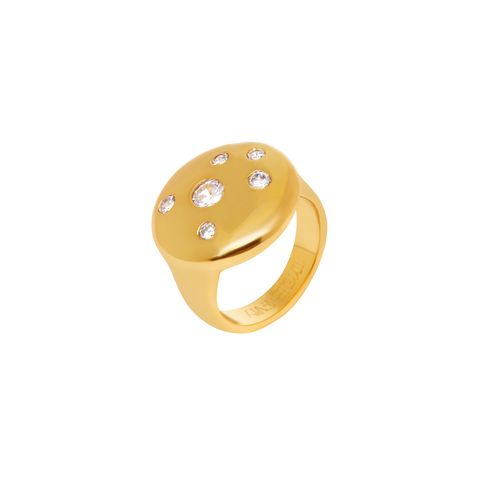 Dandelion Gold Ring