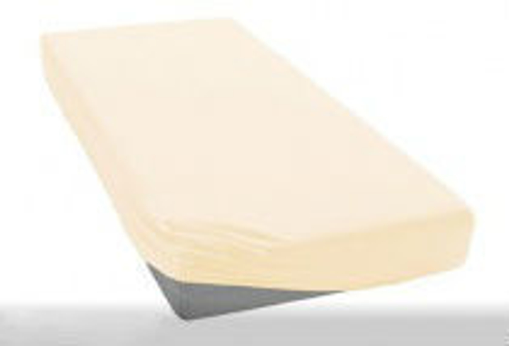 Простыня трикотажная 140-160x200 Elegante 8000 ваниль