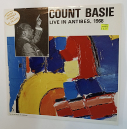 Винтажная виниловая пластинка LP Count Basie Live In Antibes, 1968 (France 1988)