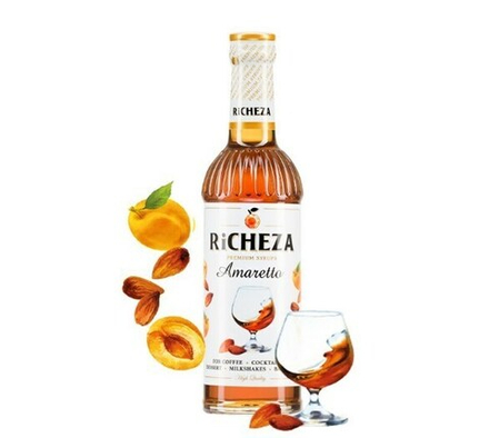 Сироп RiCHEZA Амаретто стекло  (0,33л)