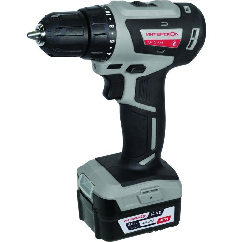 Дрель аккумуляторная Интерскол ДА-10/14,4В 38 МиниМАКС   708.2.2.70