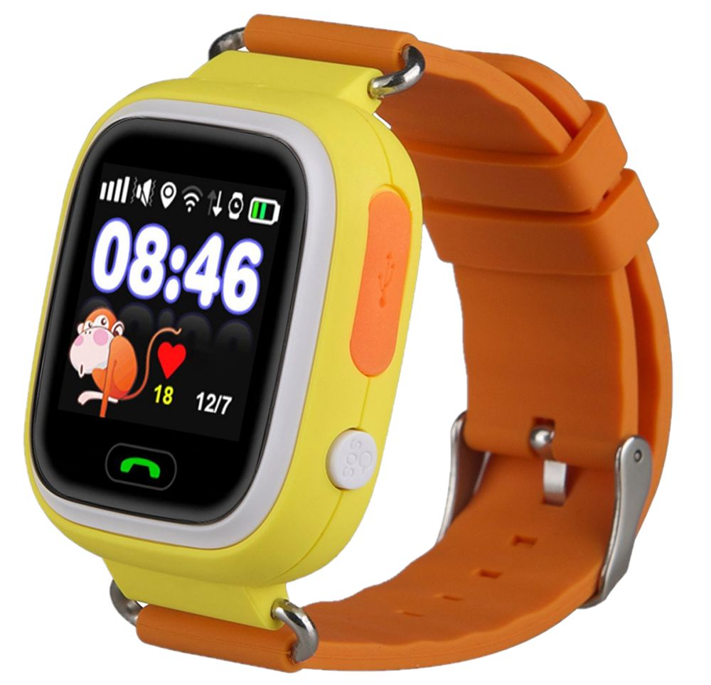 Часы Smart Baby TIROKI watch GW100 Orange