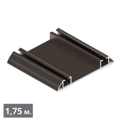 ЭКО Направляющая нижняя двухполозная (1,75 м) бронза матовая (AL) (AE0488) Aristo (Акция)