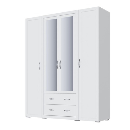 Шкаф 1,8 с зеркалом Леньяна (без карниза)