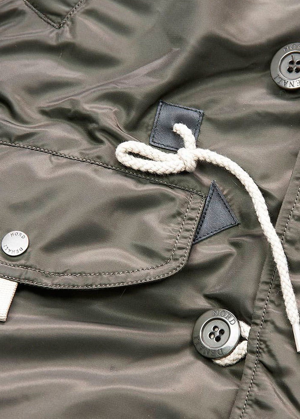 Куртка зимняя мужская Denali Husky Military (т. олива - beluga)