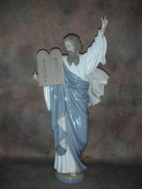 Статуэтка. Фарфор. Моисей и десять заповедей. Lladro. Испания