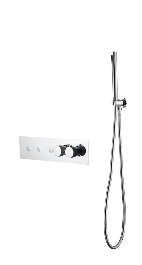 Смеситель FUSION TERMO с ручным душем CHROME