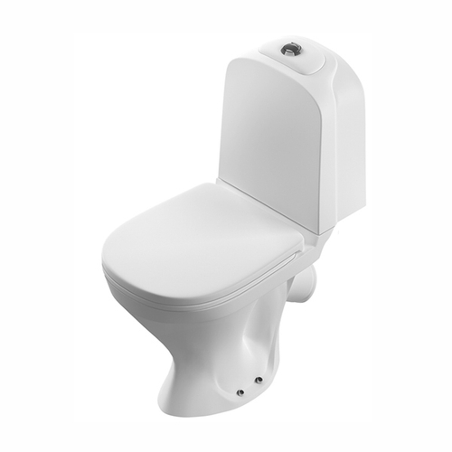 Унитаз-компакт "Classic Comfort" (кос,ниж, 2кн.Oliveira,сид.дюро м/лифт, clip up) (Sanita Luxe)