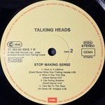 Talking Heads ‎– Stop Making Sense (Европа 1984г.)Т