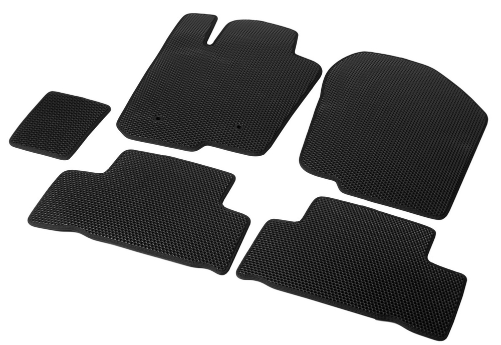 Коврики в салон автомобиля AutoFlex EVA (ЭВА, ЕВА) Business для Toyota RAV 4 XA30 2005-2010, 5 частей, с крепежом, 3570201
