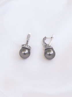 Серьги "Амон" из коллекции "Жемчужная"