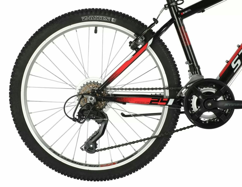 Подростковый велосипед Stinger Caiman Microshift 24" (2021)