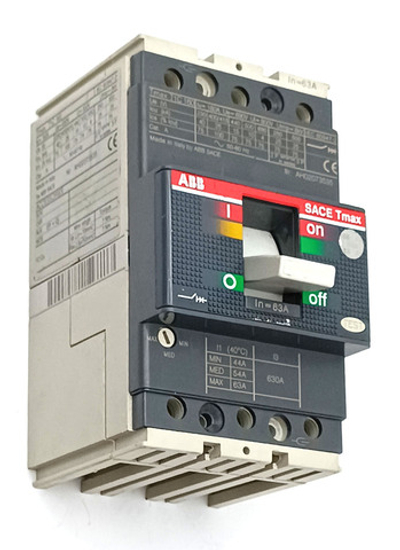 Автоматический выключатель ABB Tmax T1C160, 160А 3p 1SDA063528R1 TMD40-500 40кА