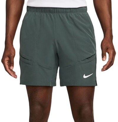 Мужские теннисные шорты Nike Court Dri-Fit Advantage 7" Tennis - зеленый