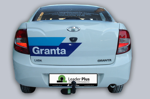 Фаркоп Лидер-Плюс для 1117, 1118, 2194, 2190, 2191 Гранта, DATSUN ON-DO (2016-) с электрикой и сертифкатом в комплекте арт.(T-VAZ-22H)