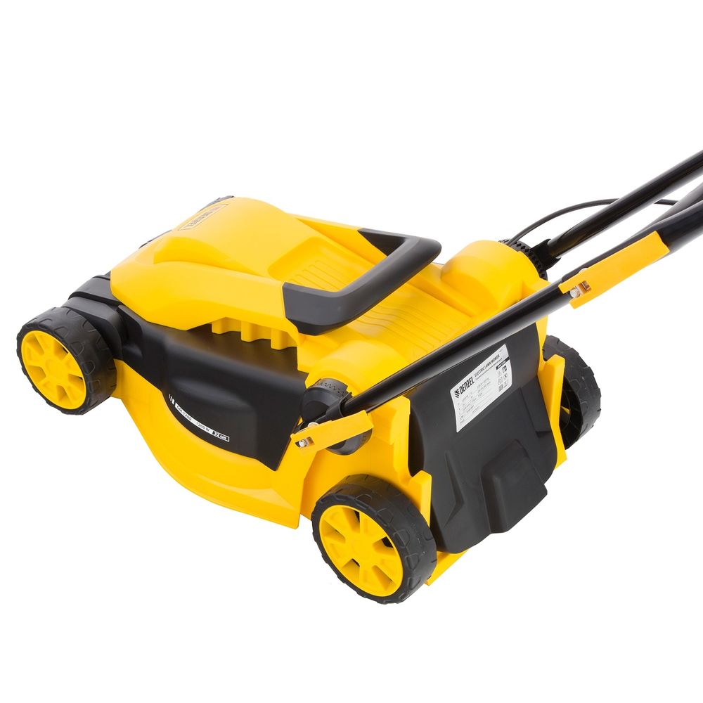 Газонокосилка электрическая GM-1200, 1200 Вт, шир. 32 см, 3 уров., травосб. 25 л.// Denzel